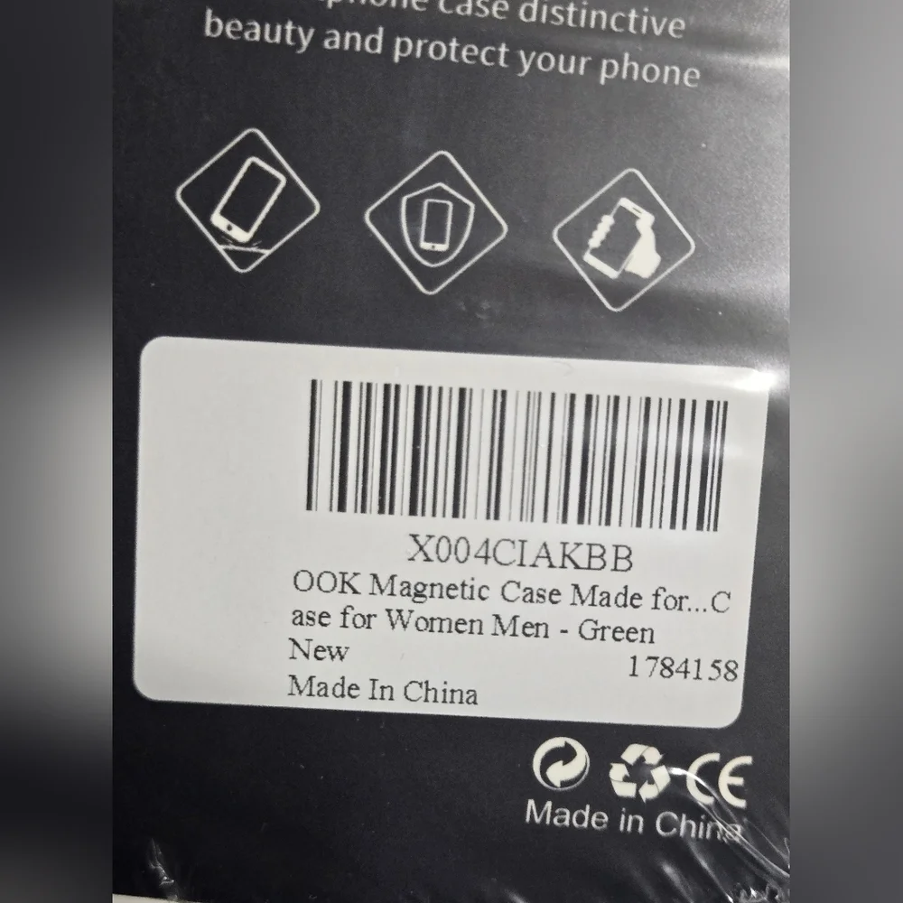 Teal Green Magnetic Case Made for iPhone 16 Pro [Built-in Camera Lens Protector]
